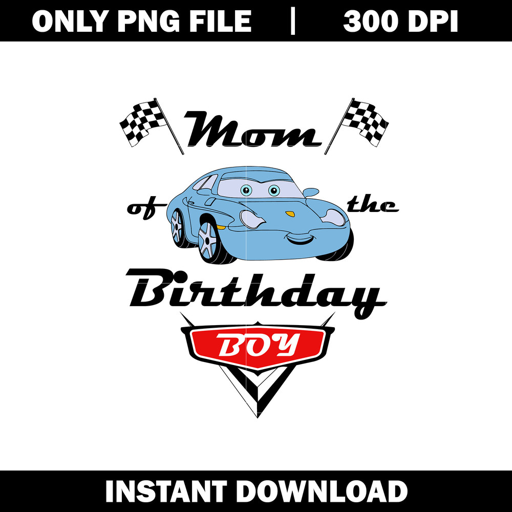 mom Bundle Birthday Cars png