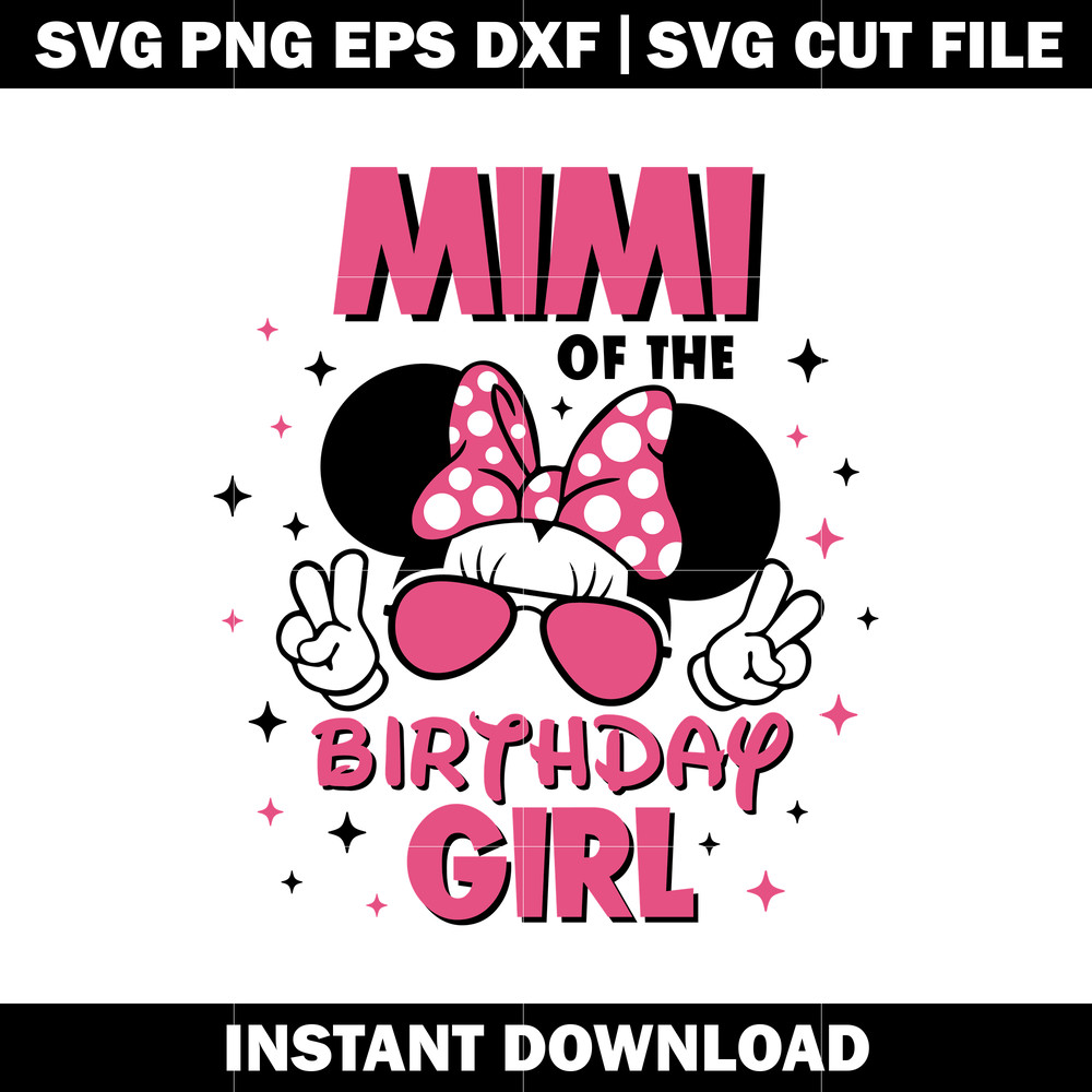 mimi of the Birthday Girl svg