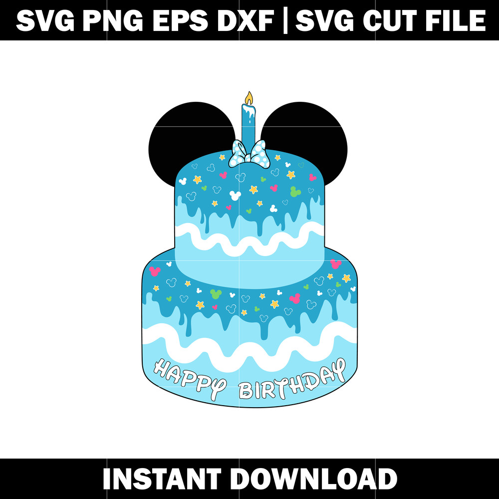 Bundle Birthday Cake Svg