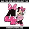 Minnie Mouse 4th Birthday Clipart svg