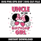 uncle of the Minnie Birthday girl svg