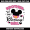 brother birthday girl svg