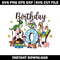 Birthday boy toy story svg