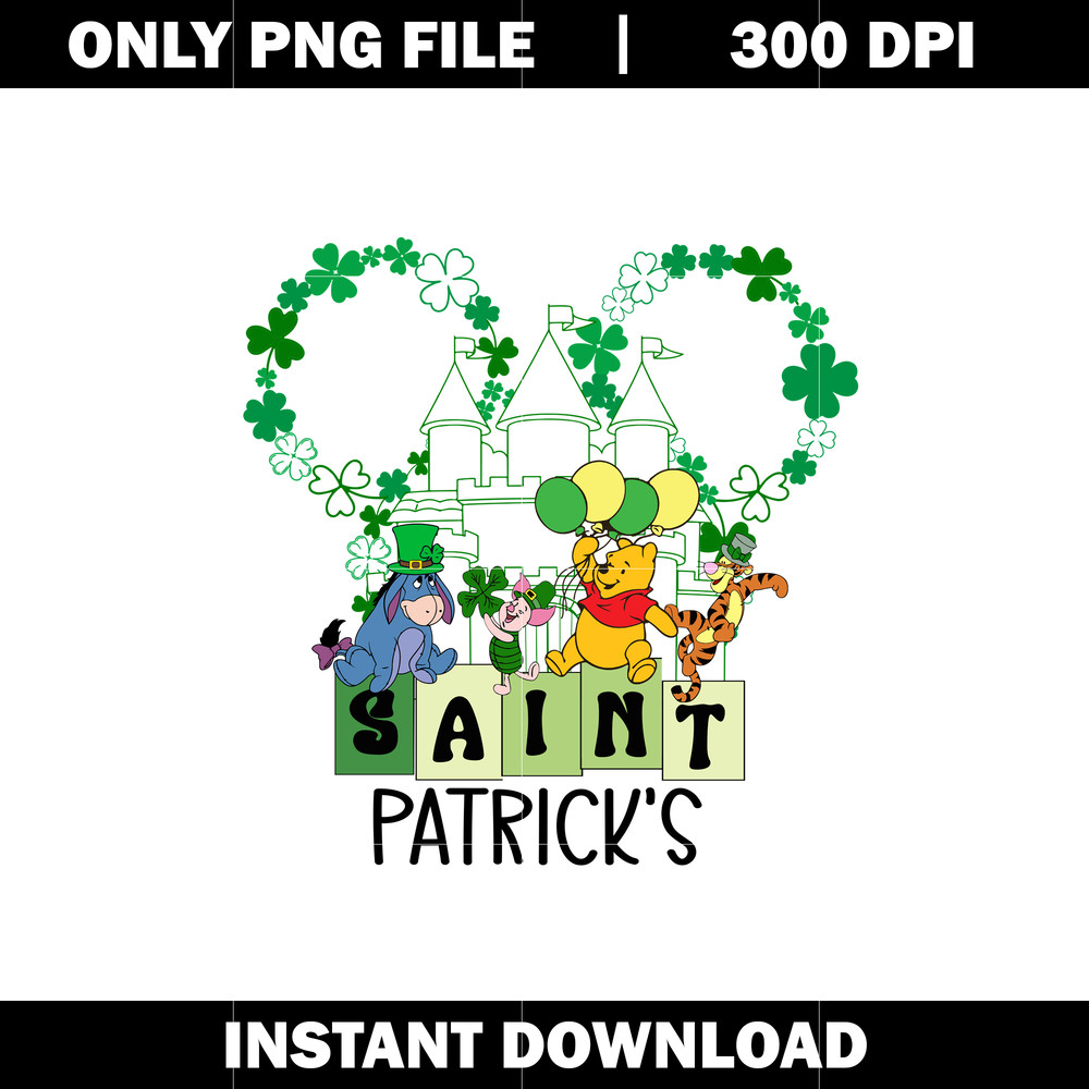 sainpatricks pooh png