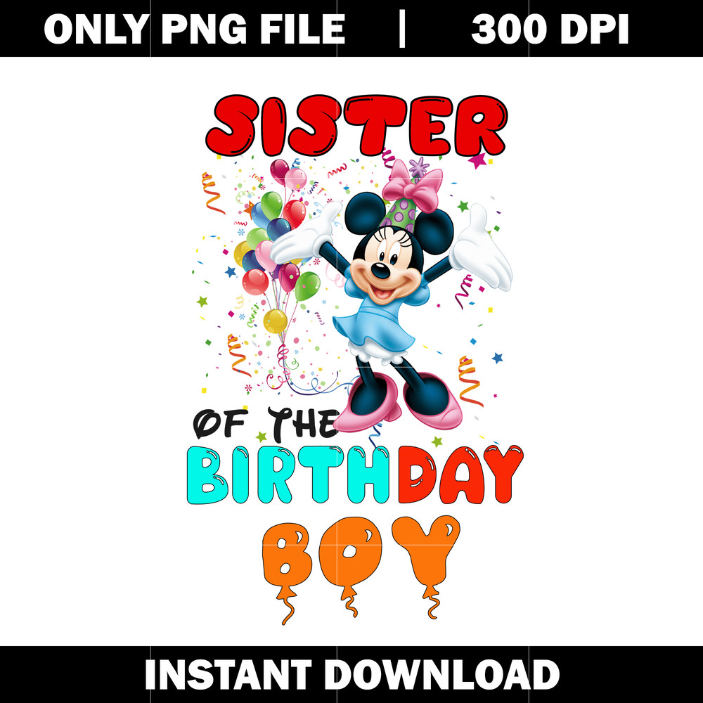 sister of the birthday boy png