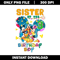 sister of the birthday boy png