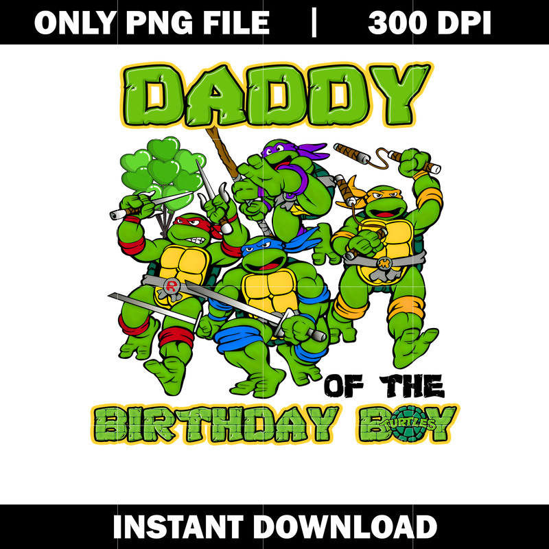 Daddy of the birthday boy png