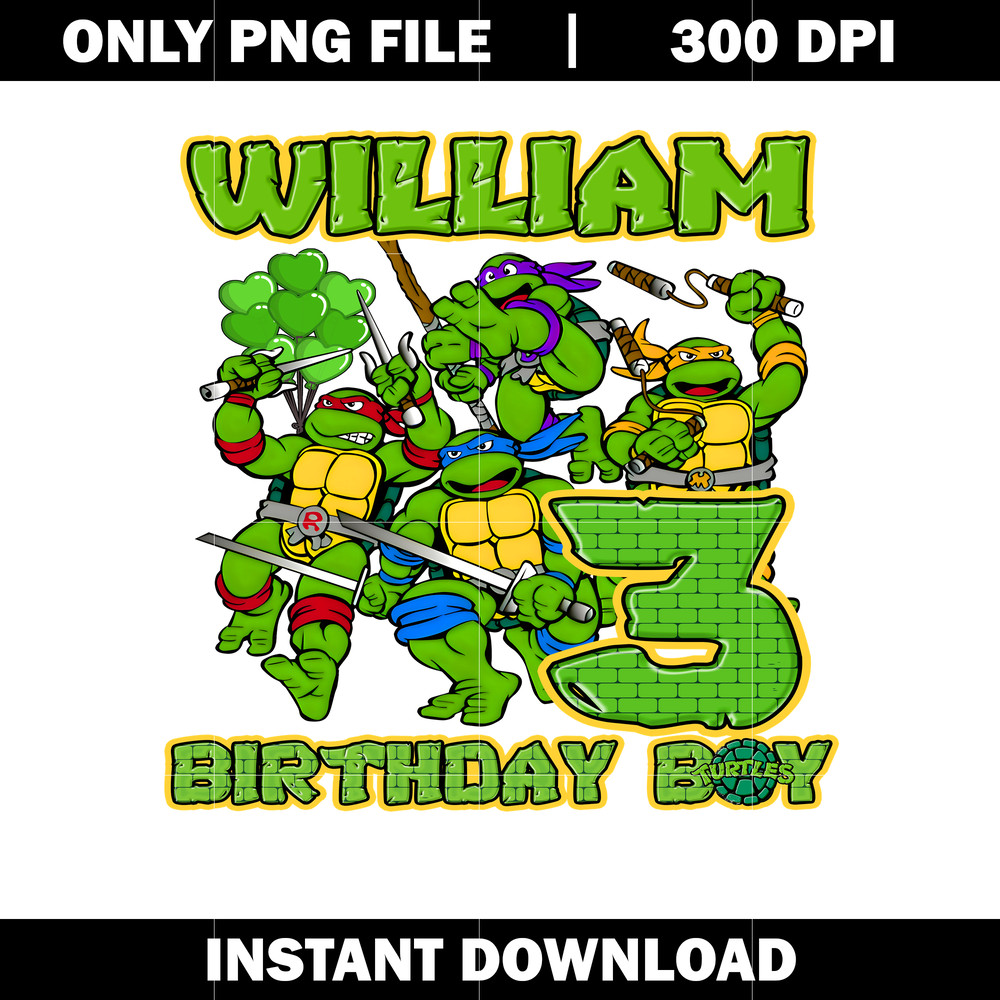 william of the birthday boy png