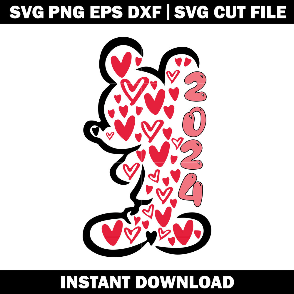 mickey My Live Line svg