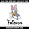 Daisy duck disney friends Svg
