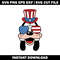 4th Of July Disney Goofy Svg