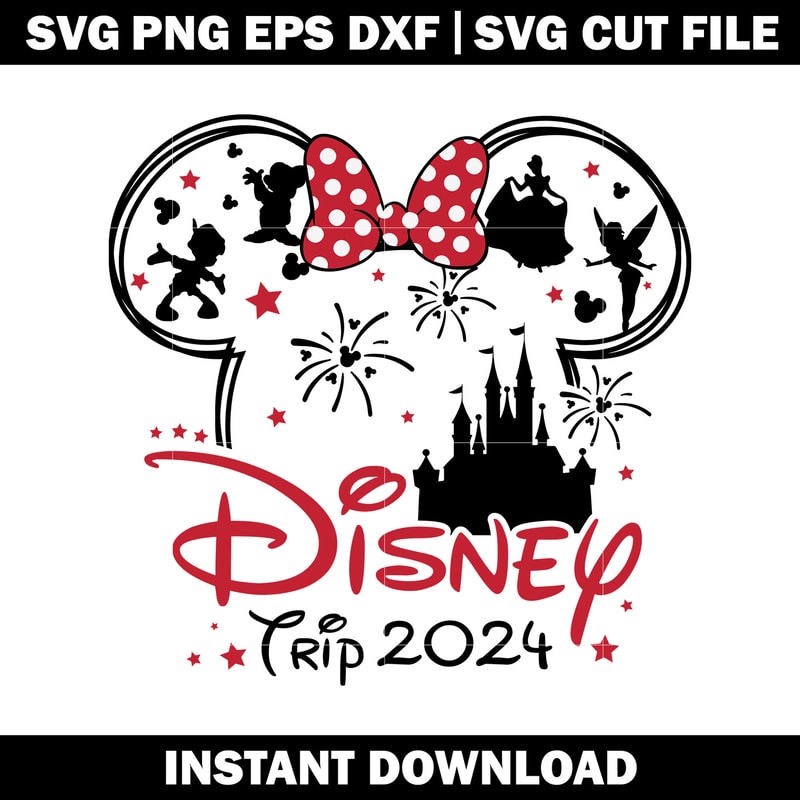 Minnie mouse disney Svg