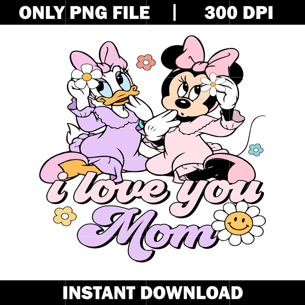 I love you mom png