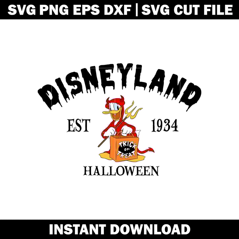 Disney land doland svg