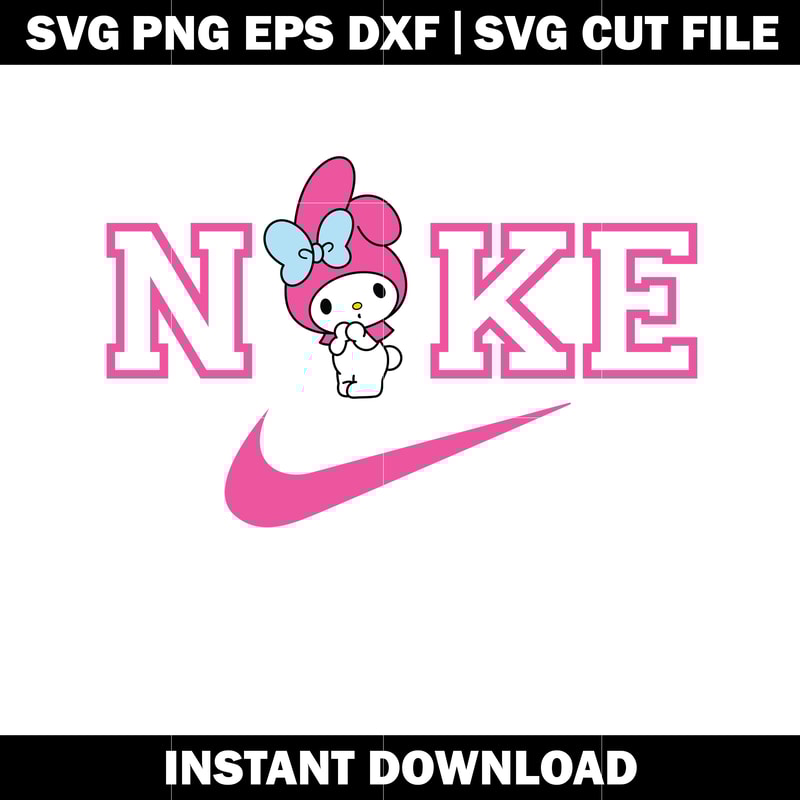 Nike My Melody svg