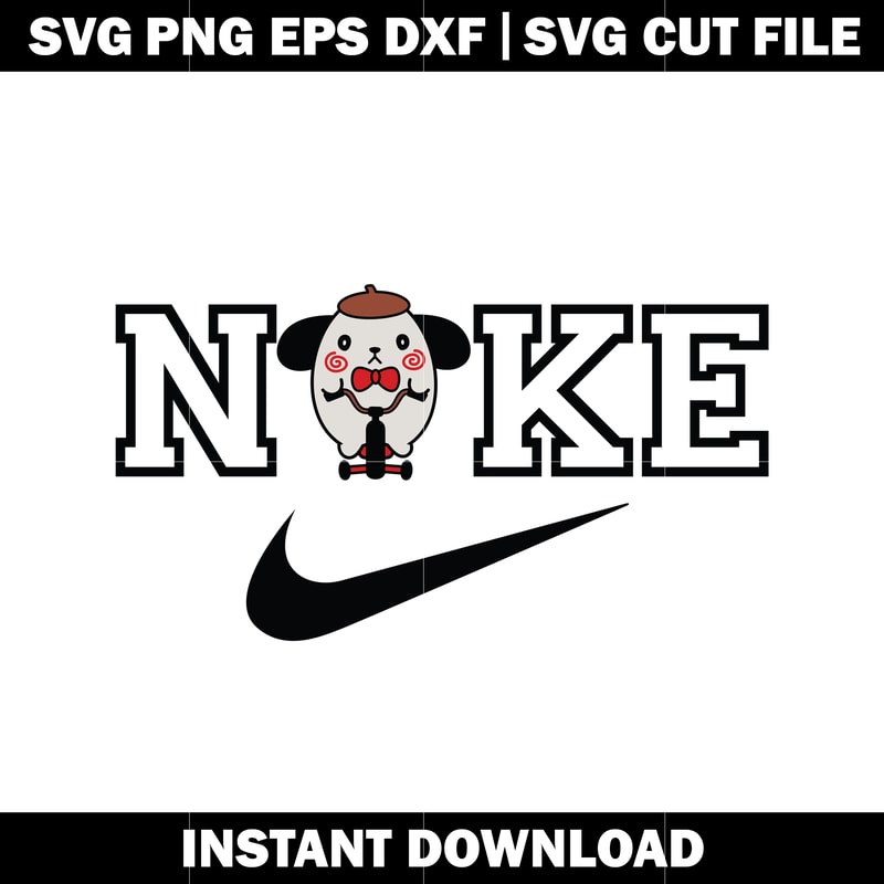 Nike Sanrio Horror svg
