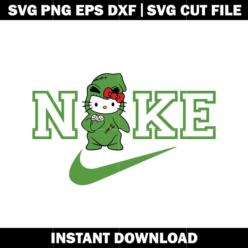 Kitty Oogie Boogie Concha nike svg