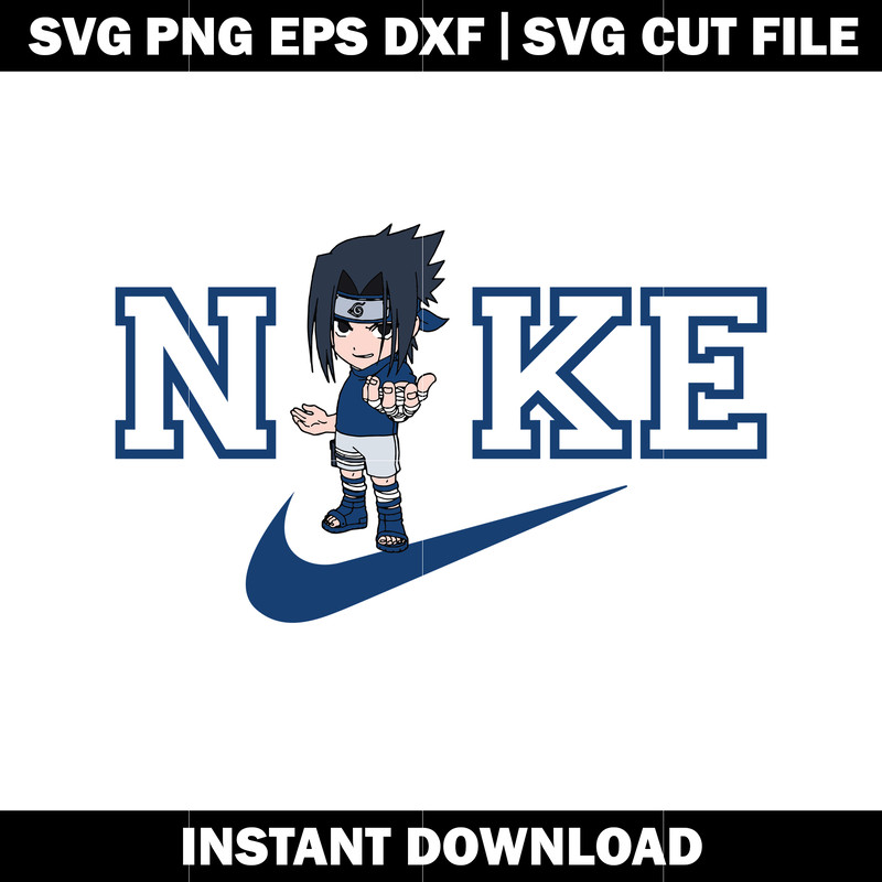 Uchiha Sasuke nike svg
