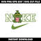 Grinch nike svg