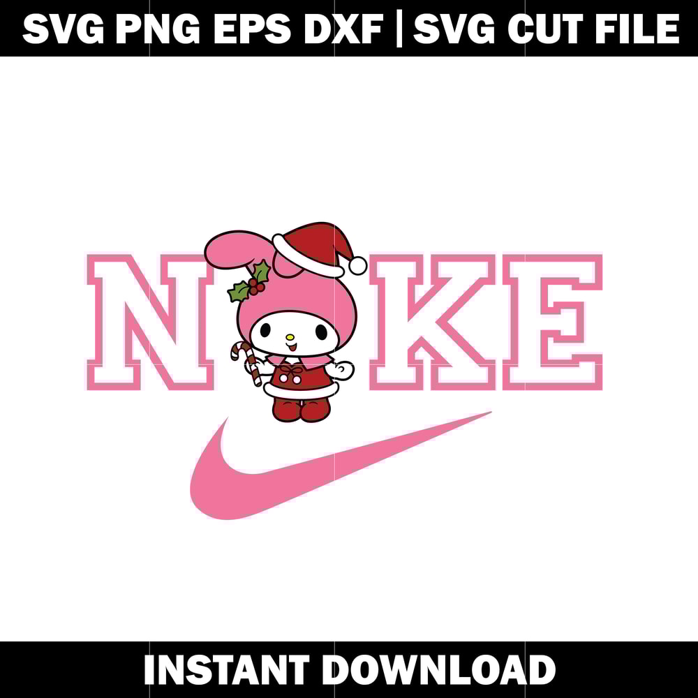 Nike Kuromi Pumpkin svg