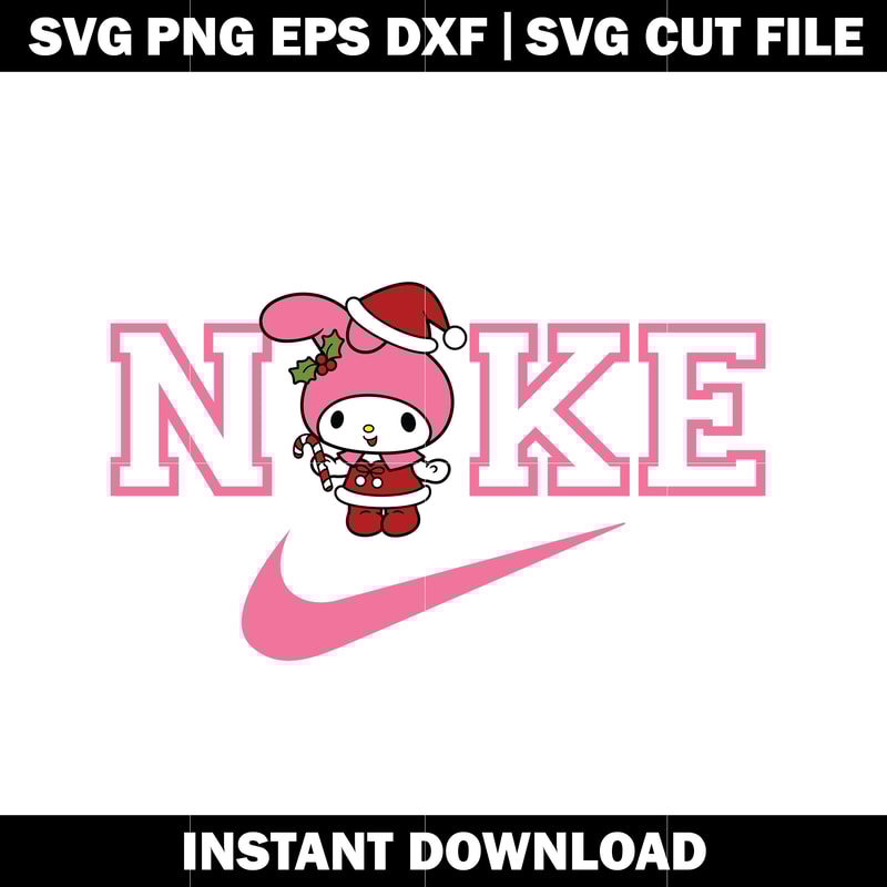 Nike Kuromi Pumpkin svg