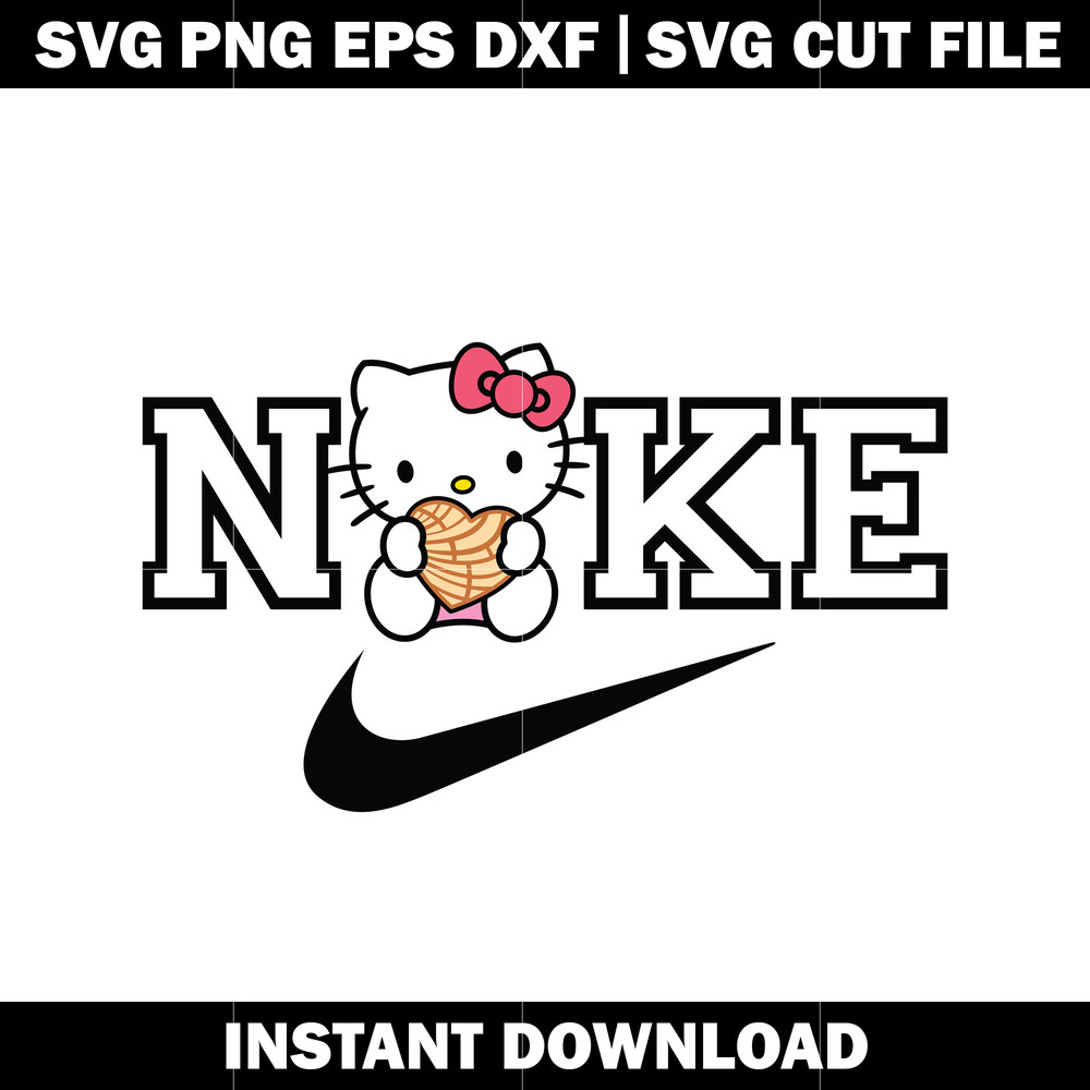 Nike Hello Kitty Christmas svg