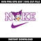 Nike Concha Kuromi Sticke svg