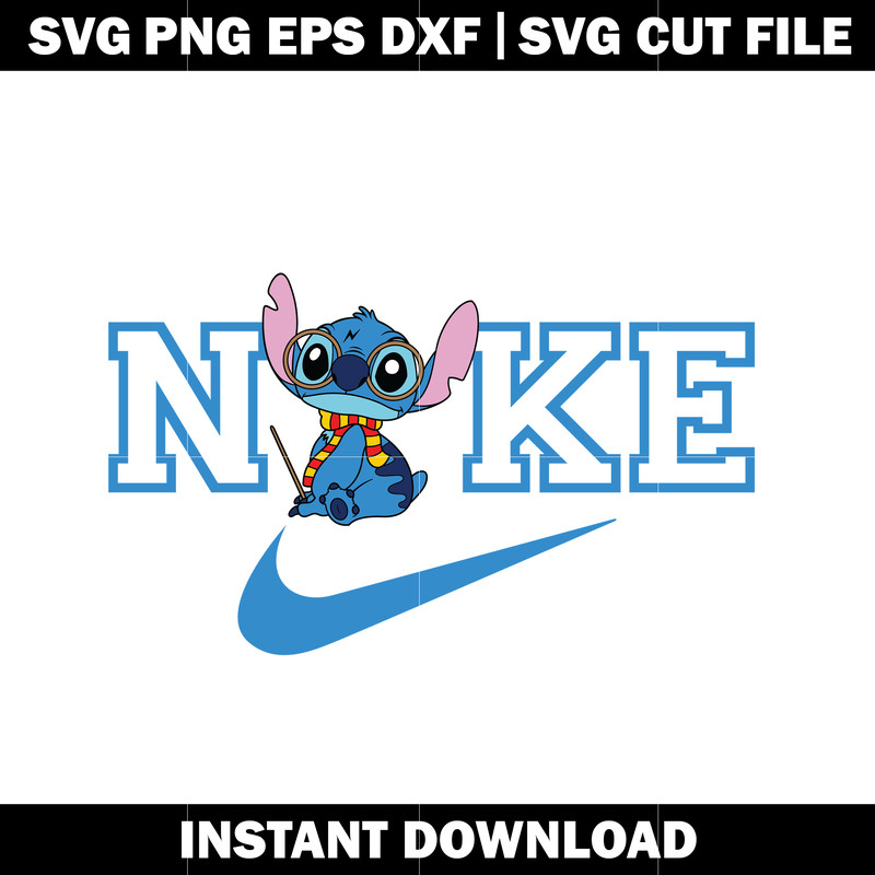 lilo and stich nike svg