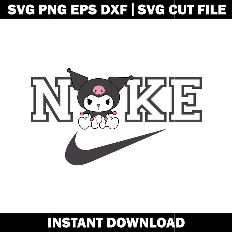 Nike embroidery design svg
