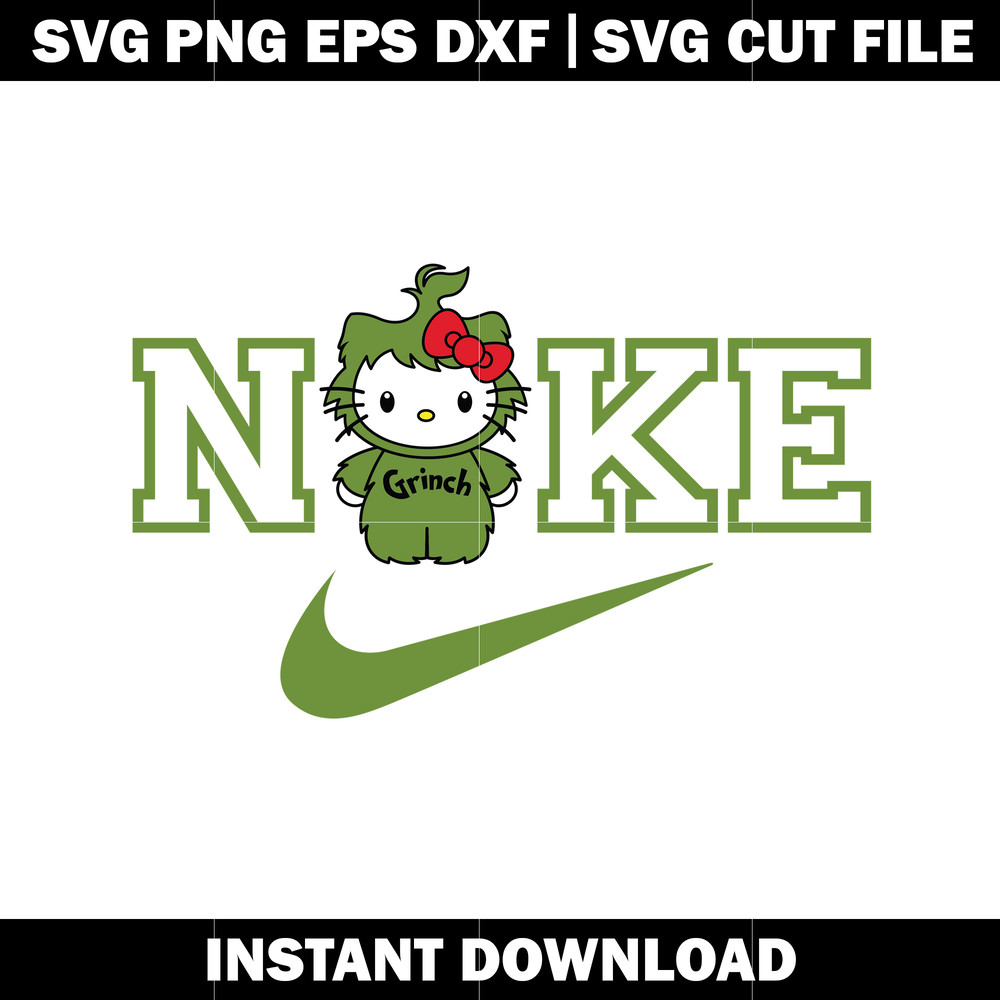 Nike Kitty Benito Lucky svg