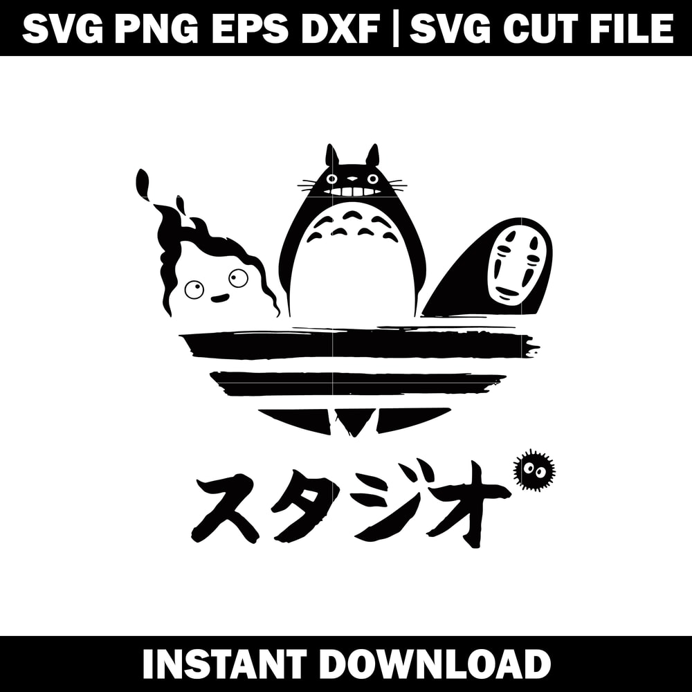 Totoro Svg