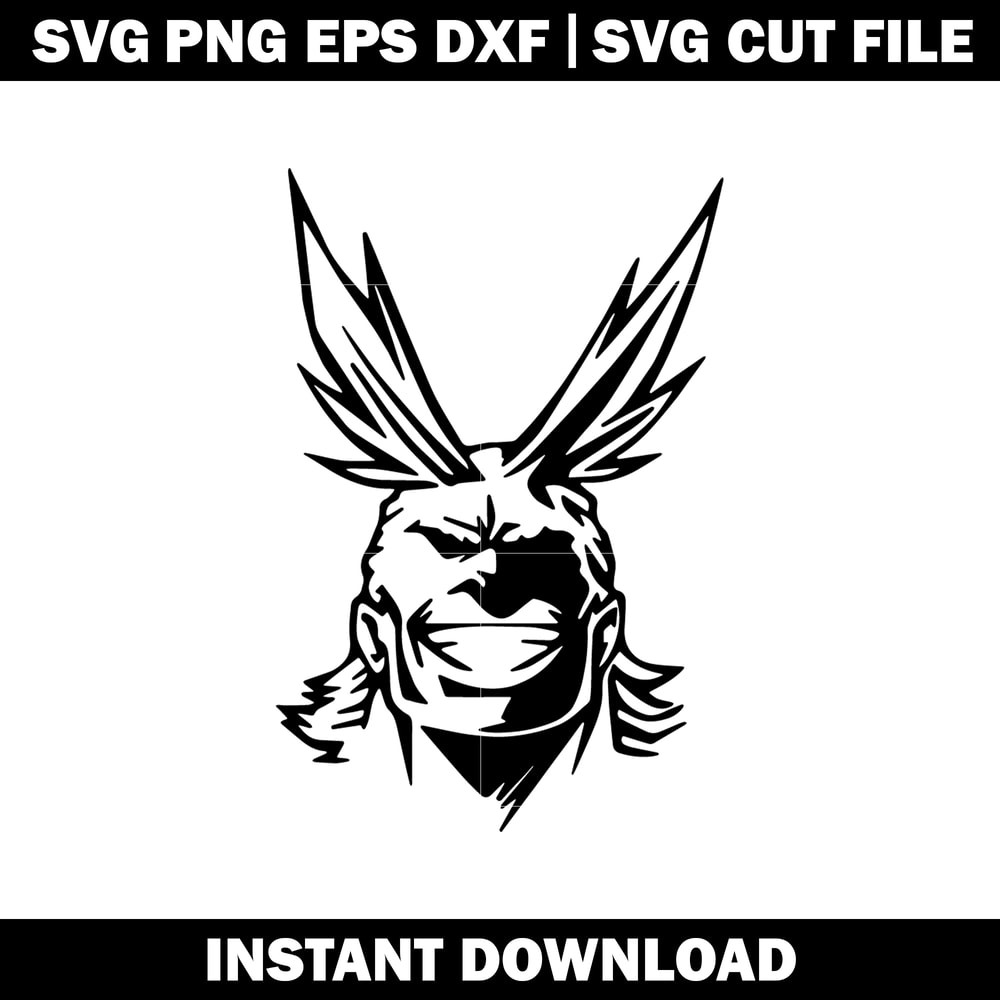 All Might skin svg