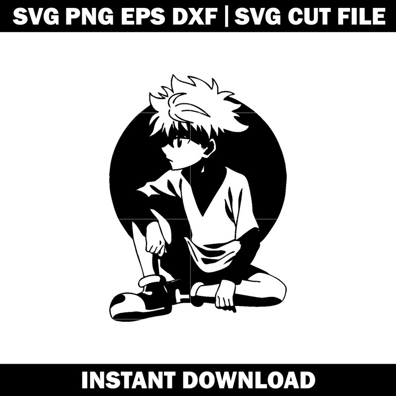 Anime Cartoon Hunter x Hunter svg