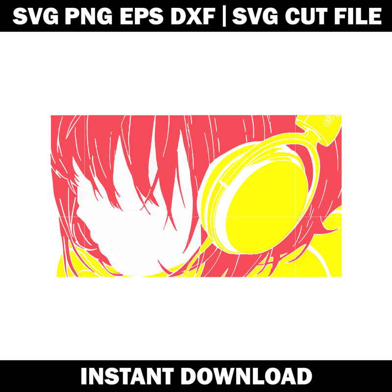 Anime Girl Svg