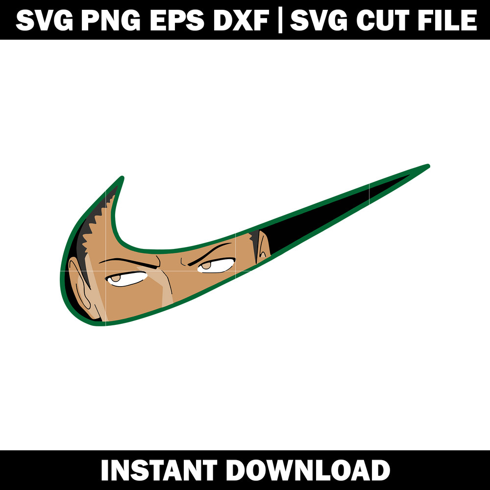 Anime Nike Logo Svg
