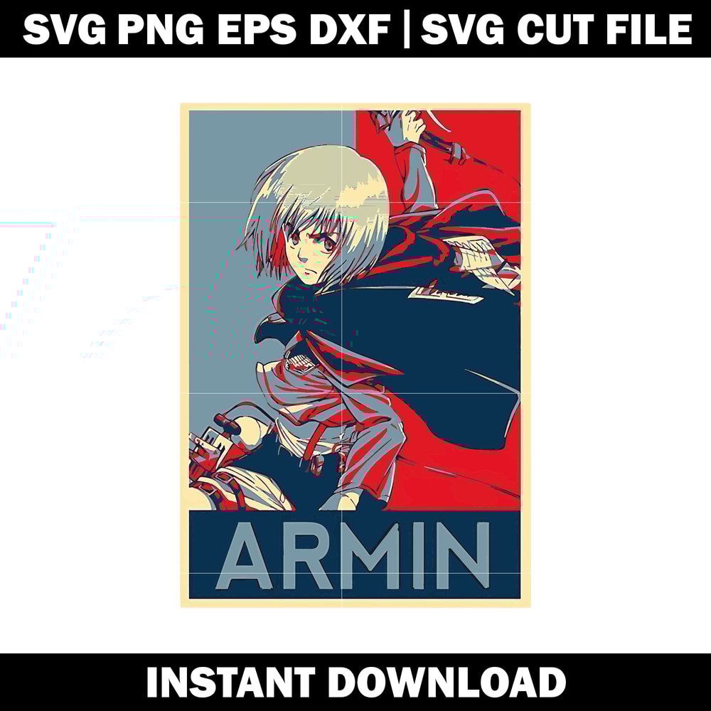 Armin Arlert Shingeki no Kyojin svg