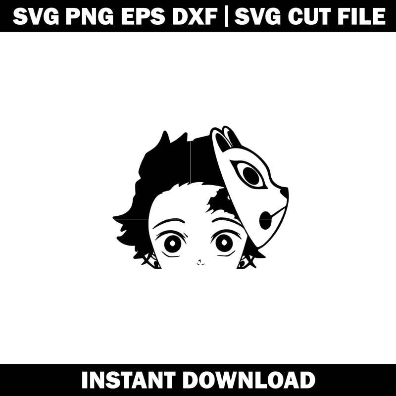 Anime Kamado Tanjiro Svg