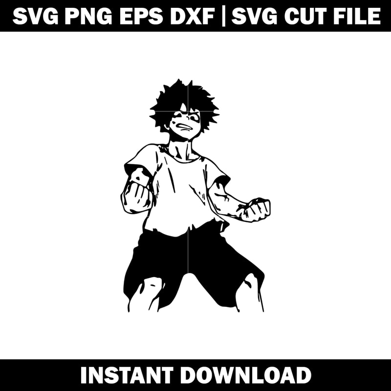 Anime Izuku Midoriya AestBakugo Katsuki svg