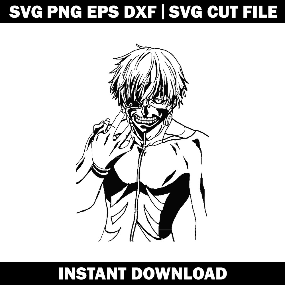Ken Kaneki Svg