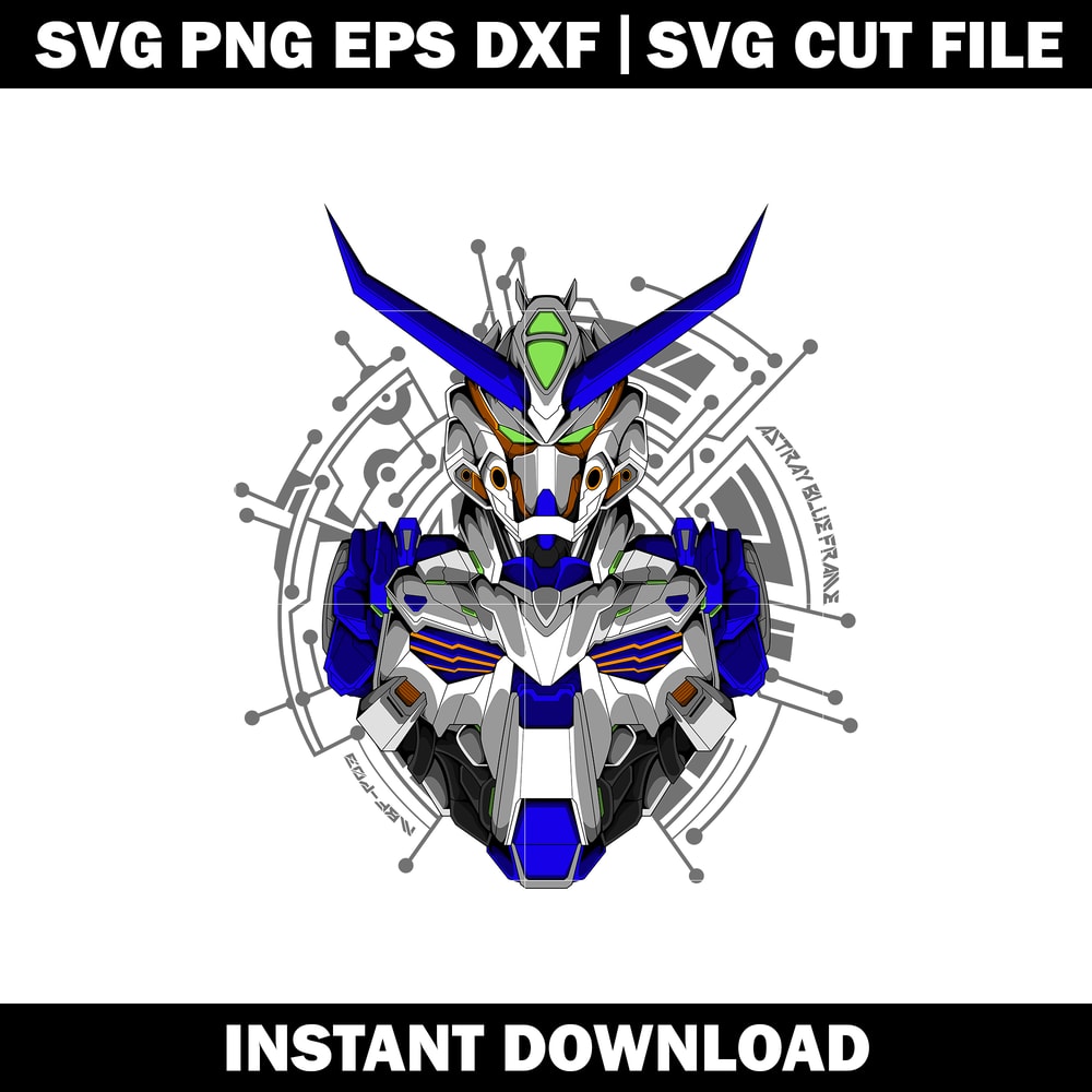 Astray Blue Frame svg