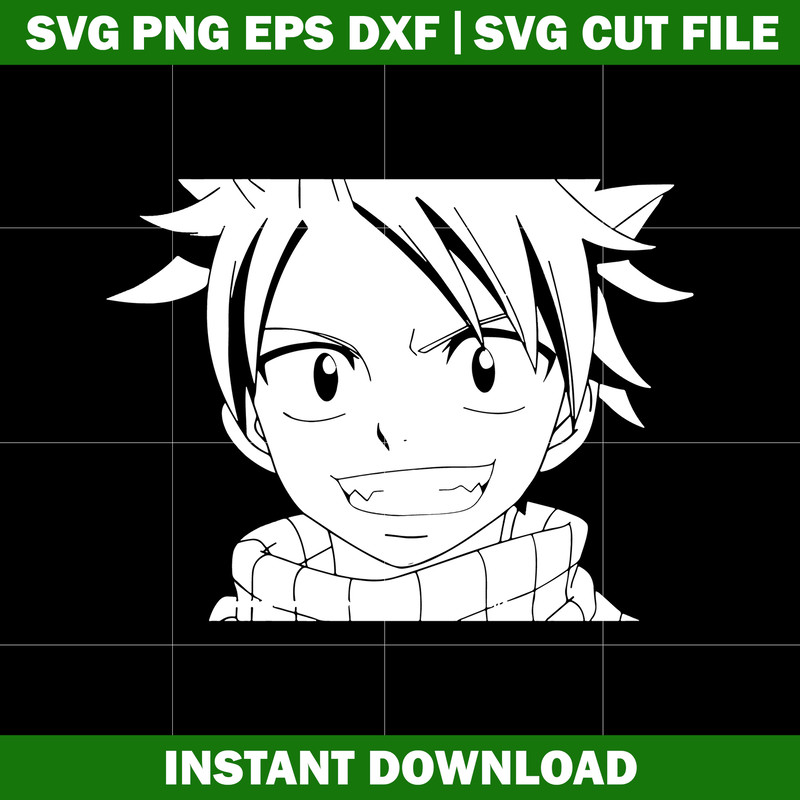 Natsu Dragneel Svg