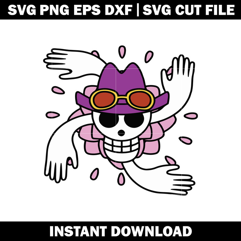 Nico Robin Jolly Roger Svg