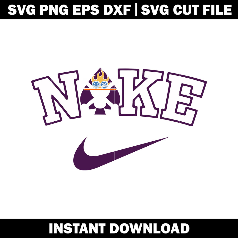 One Piece Jolly Roger nike svg