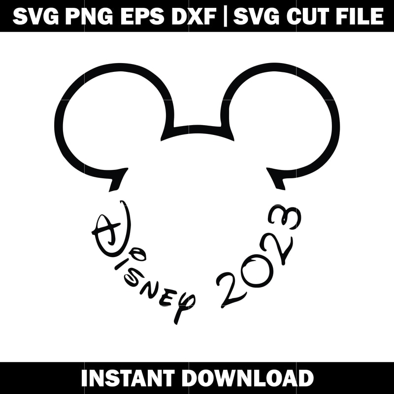 disney 2023 family vacation mickey mouse svg