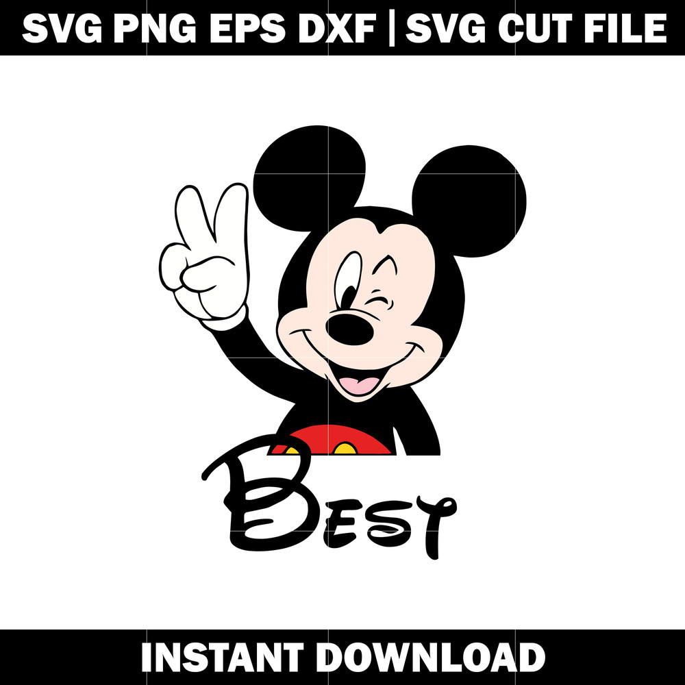 Mickey Mouse Emoji svg