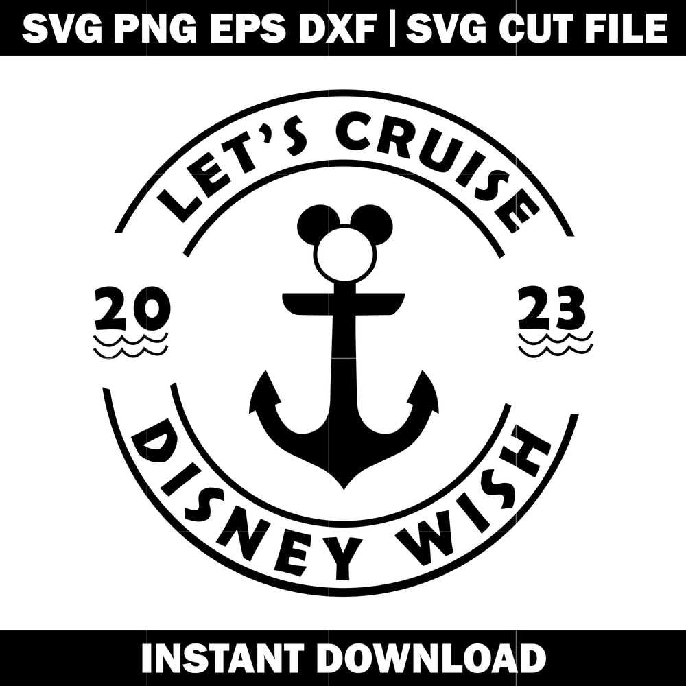 Dad Mickey Anchor vacation svg