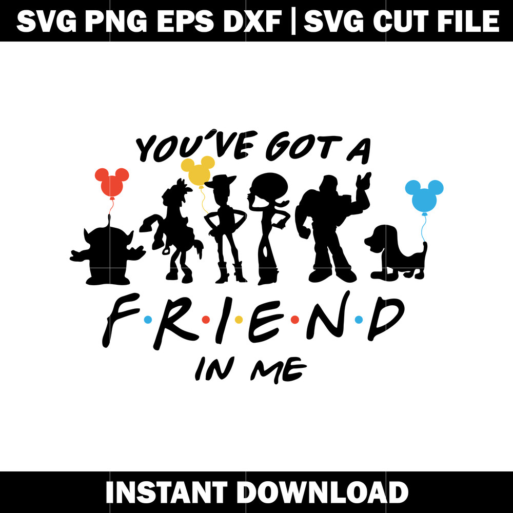 Disney Friends svg