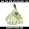 princess tiana clipart disney vacation svg