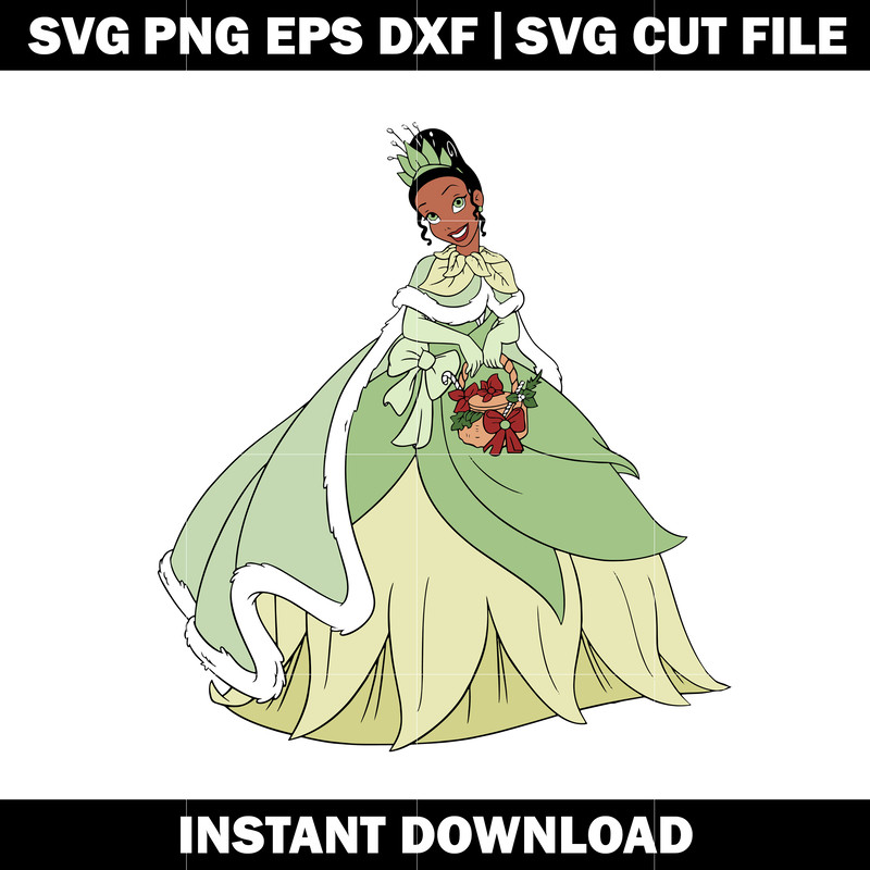 princess tiana clipart disney vacation svg