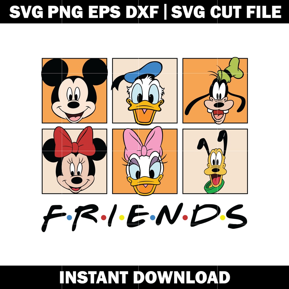 Disney Friends svg